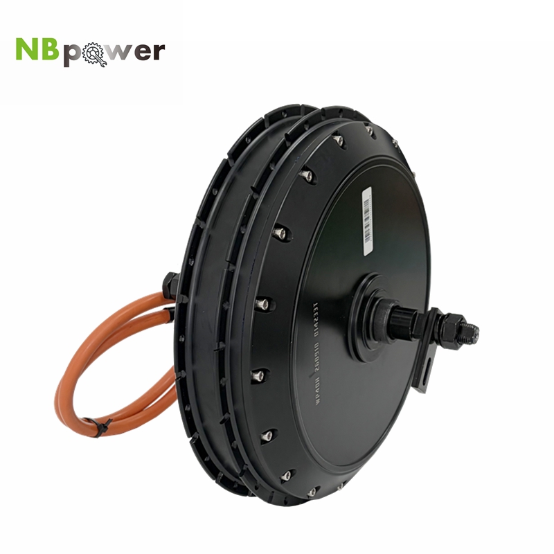 72V 8000W Brushless Hub Motor - NBpower 170/190mm Dropout QS273 40H Daya