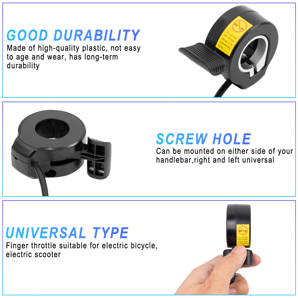 Ebike Thumb Throttle 130X, unt - Mid Drive Conversion Kit 1000W ulasan dan harga